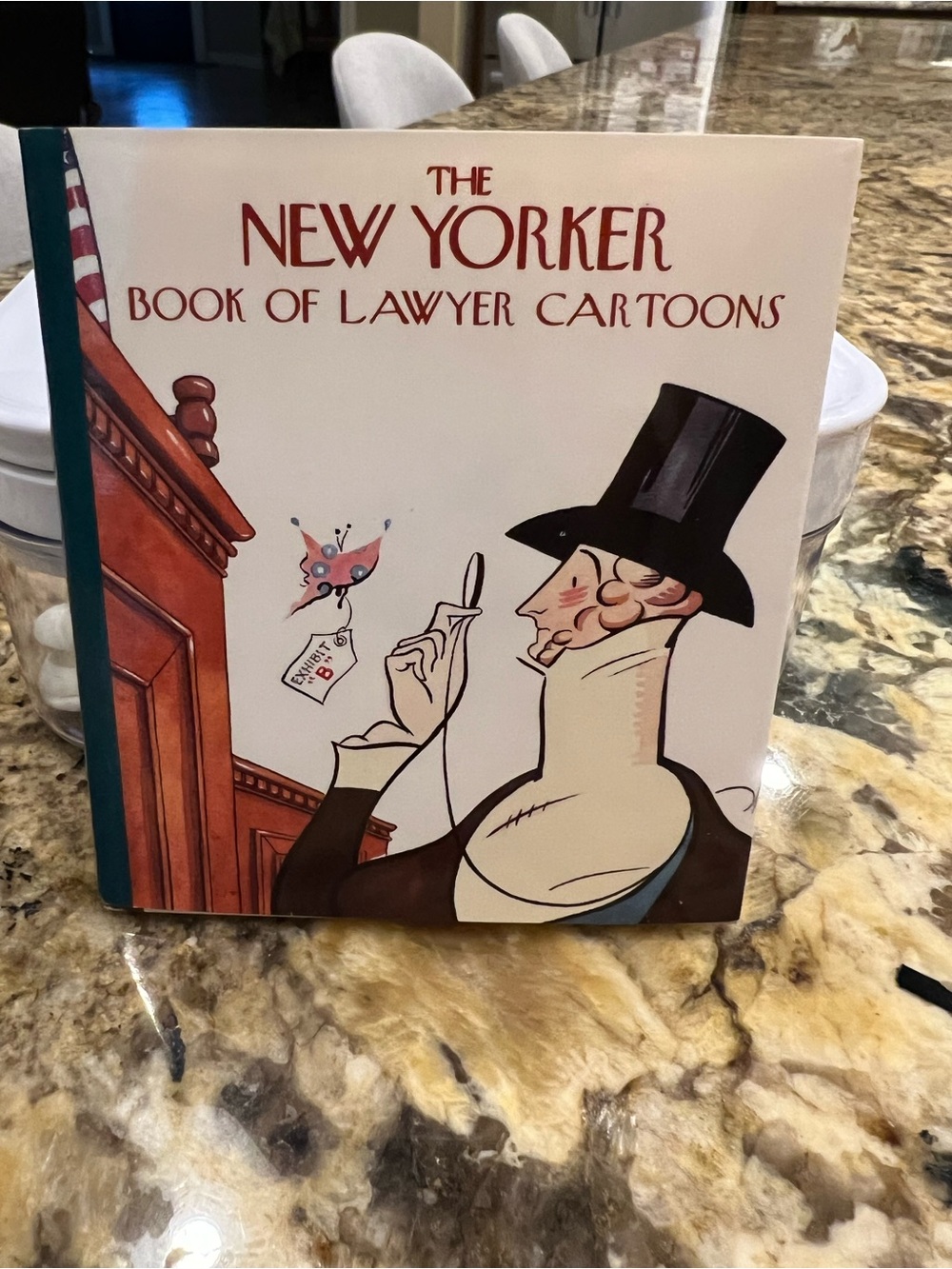 The New Yorker Book of Lawyer Cartoons — Illustrated Mini Book. White & Black